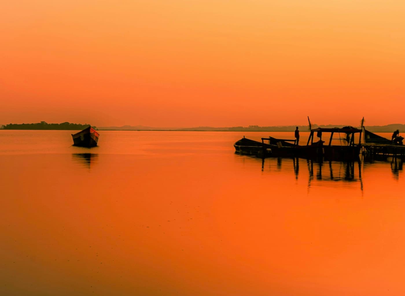 Still water · last light